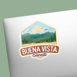Buena Vista Colorado Rocky Mountain Badge Sticker