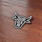 Bull Head Durham North Carolina Sticker - Cute NC Decal
