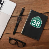 California Highway 38 Road Sign Sticker