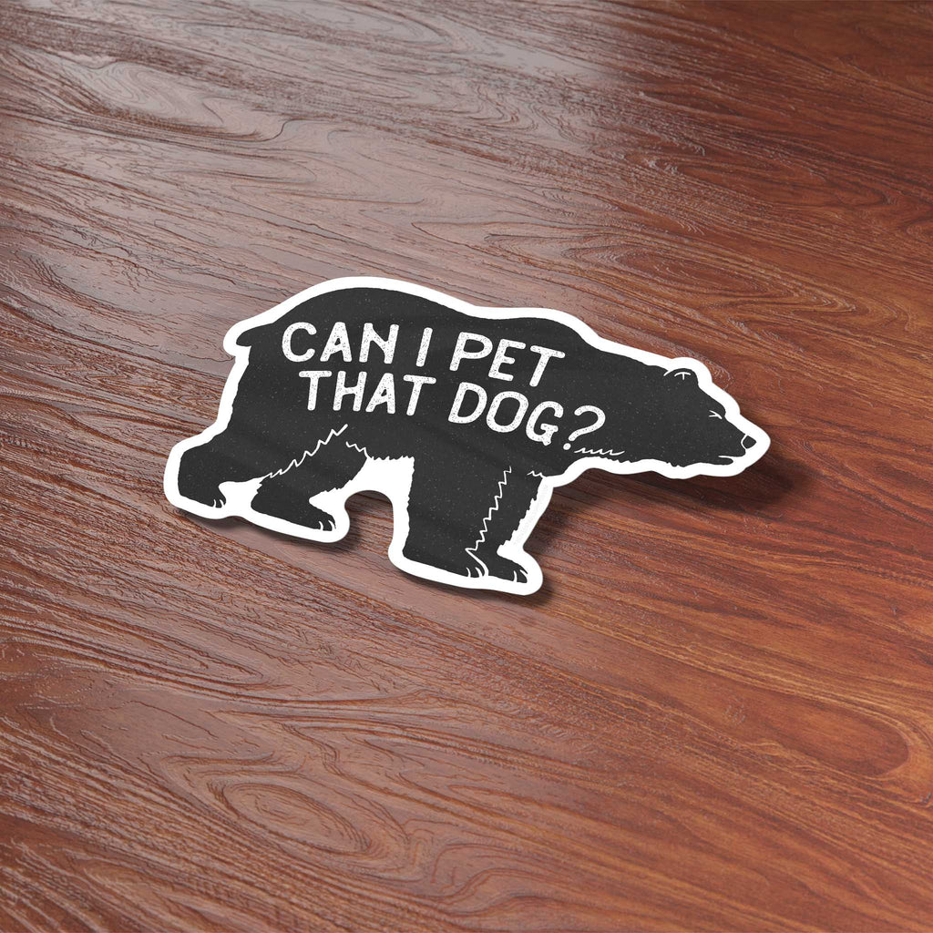 Can I Pet That Dog Funny Video Sticker Sentinel Supply Can i pet that dog funny video sticker sentinel supply
