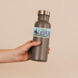 Casper Wyoming Decal on Water Bottle