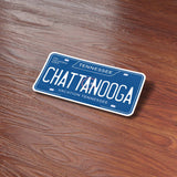 Tennessee License Plate Bumper Stickers - Choose Your TN City or Phrase Decal
