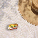 Chicago Hot Dog Sticker - Funny Midwest Illinois Decals