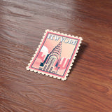 Chrysler Building New York City Sticker - NYC Vintage Stamp Decal