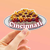 Cincinnati Chili Sticker - Funny Ohio Decals