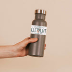 Clermont FL License Plate Decal on Water Bottle