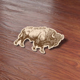 Cody Wyoming Buffalo Bumper Sticker