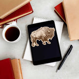 Cody Wyoming Buffalo Bumper Sticker