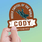 Cody Wyoming Rodeo Sticker