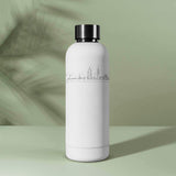 Columbus Ohio City Skyline Sticker on Water Bottle