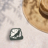 Coyote Moon Sticker - Cool Southwest Animal Decal