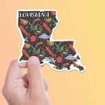 Louisiana Seafood Sticker