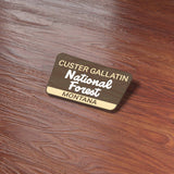 Custer Gallatin National Forest Sign Sticker