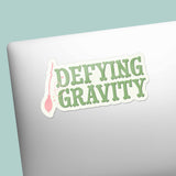 Defying Gravity Musical Movie Quote Sticker for Water Bottle