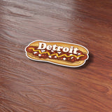 Detroit Coney Dog Sticker - Funny Midwest Michigan Decals