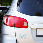 Dogwood Flower North Carolina Car Magnet