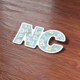 Dogwood Flower North Carolina Car Magnet - Nature NC Flexible Fridge Magnet - Raleigh Durham Charlotte Wilmington Cute Southern Gift