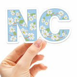 Dogwood Flower North Carolina Car Magnet - Nature NC Flexible Fridge Magnet - Raleigh Durham Charlotte Wilmington Cute Southern Gift