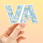 Virginia Dogwood Sticker - Cute VA State Flower Decal