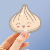 Dumpling Sticker - Cute Chinese Food Decal for Laptop