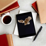 Bald Eagle Birdwatching Sticker - Patriotic Bird Decal