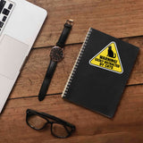 Easily Distracted by Cats Sticker - Funny Animal Quote Decal