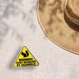 Easily Distracted by Squirrels Sticker - Funny Animal Decal