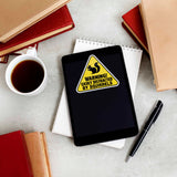 Easily Distracted by Squirrels Sticker - Funny Animal Decal