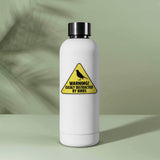 Easily Distracted by Birds Funny Birdwatching Decal on Water Bottle