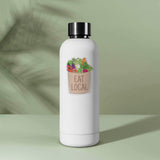 Eat Local Sticker - Cute Food Decal for Laptop