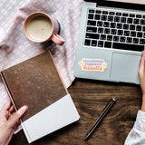 Emotional Support Kindle Book Sticker - Cute Reading Decal