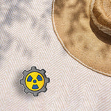 Nuclear Gear Post Apocalyptic Gaming Sticker - Cool Video Game Decal for Laptop