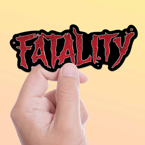 Funny Mortal Kombat Fatality Sticker