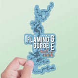 Flaming Gorge Reservoir Utah Sticker
