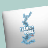 Flaming Gorge Reservoir Utah Sticker