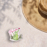 Pink Florida Gator Sticker - Cute FL Decals