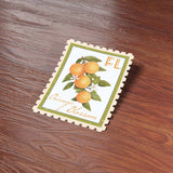 Florida State Flower Orange Blossom Sticker - FL Vintage Stamp Decal