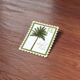Florida State Tree Sabal Palm Sticker - FL Vintage Stamp Decal