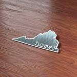 Forest Mountains Home Virginia Car Magnet - Appalachia VA Flexible Fridge Magnet - Charlottesville Richmond Roanoke Cute Southern Gift