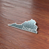 Forest Mountains Home Virginia Car Magnet - Appalachia VA Flexible Fridge Magnet - Charlottesville Richmond Roanoke Cute Southern Gift