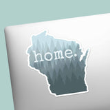 Forest Home Wisconsin Sticker - Midwest Nature Decal