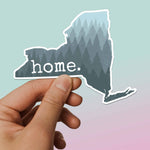 Home Upstate New York Forest Sticker