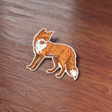 Red Fox Sticker - Cool Animal Decal