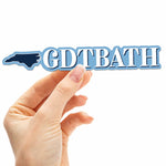 GDTBATH Chapel Hill North Carolina Magnet for Car - Funny NC Flexible Fridge Magnet - Raleigh Durham Cute Southern Gift
