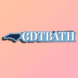 GDTBATH Chapel Hill North Carolina Magnet for Car - Funny NC Flexible Fridge Magnet - Raleigh Durham Cute Southern Gift