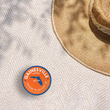 Gainesville Florida Coordinates Sticker - Cool FL Decals