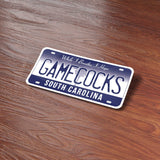 Gamecocks South Carolina License Plate Sticker