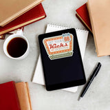 Get Your Kicks on Route 66 Retro Diner Sticker