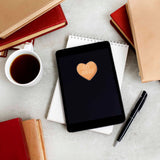 Go Away Funny Candy Heart Sticker - Mini Valentines Day Decal