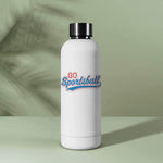 Go Sportsball Sticker on Water Bottle